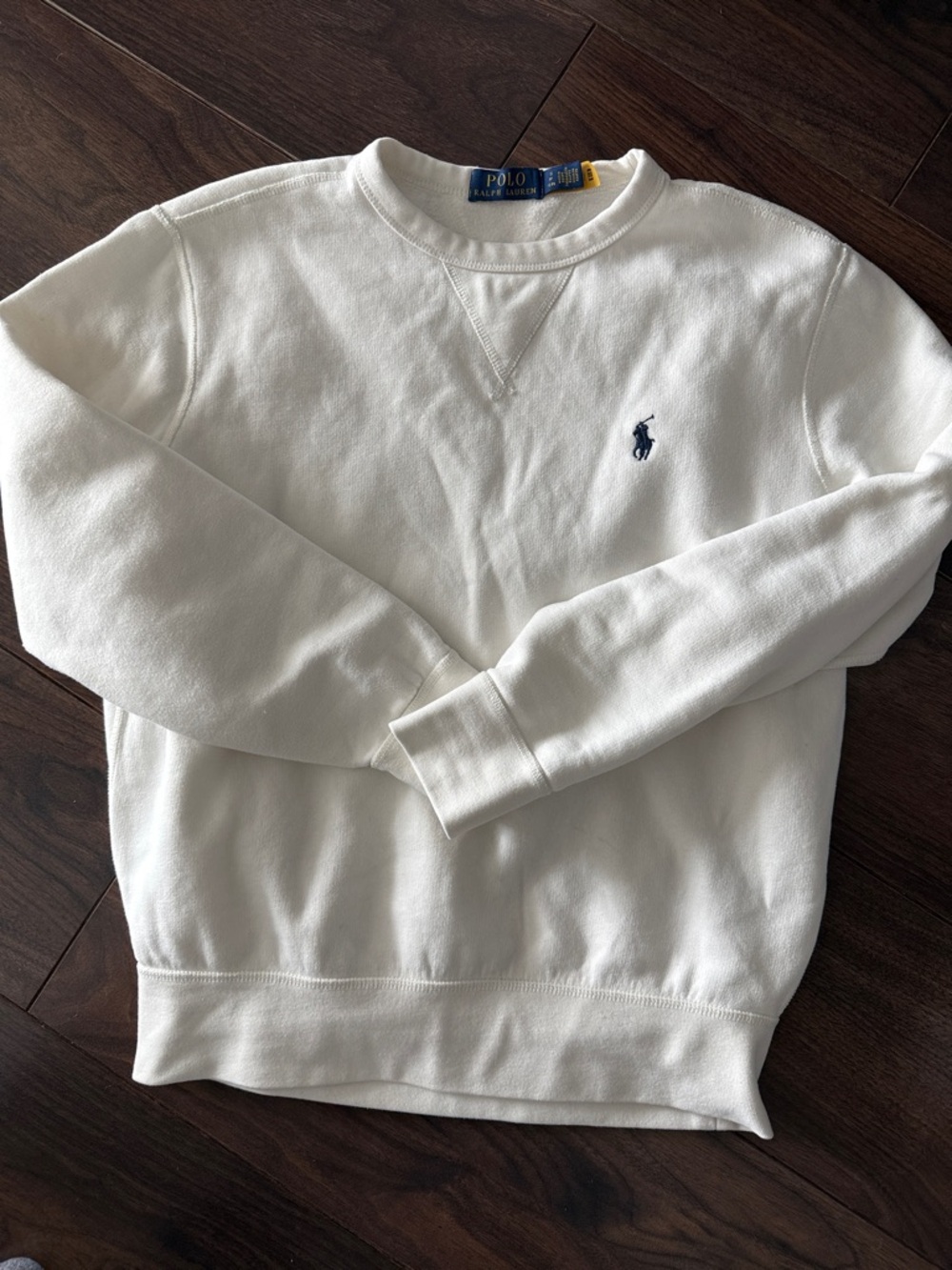 Polo by Ralph Lauren White Crewneck sweatshirt